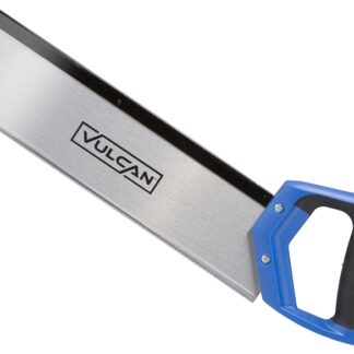 Vulcan TTH1314 Back Saw, 14 in L Blade, 12 TPI TPI, Steel Blade, Comfortable, Two-Tone Soft Handle, Plastic Handle