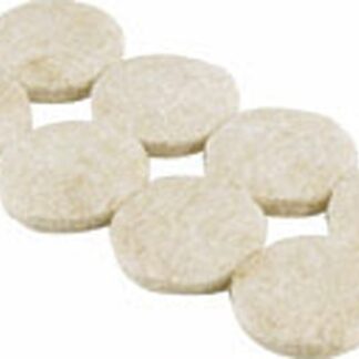 Shepherd Hardware 9927 Furniture Pad, Felt Cloth, Beige, 2 in L, 2 in W, Square