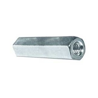 Reliable CNZ516CT Coupling Nut, UNC-UNF Thread, 5/16-18 Thread, Steel, Zinc, 25/BX