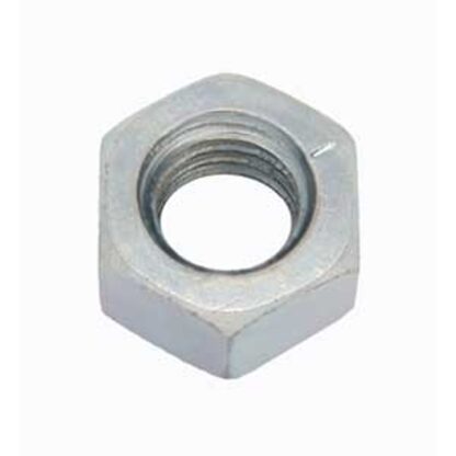 Reliable FHNC5Z38VP Hex Nut, Coarse Thread, 3/8-16 Thread, Steel, Zinc, 5 Grade