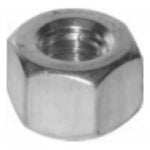 Reliable FHNCZ14MR Hex Nut, Coarse Thread, 1/4-20 Thread, Steel, Zinc, 2 Grade Sells in Quantity of 5