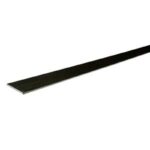 Reliable Mekano Series FBP172 Flat Bar, 1 in W, 72 in L, 1/8 in Thick, Steel, Plain