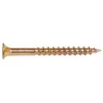 Reliable FKCYZ Series FKCYZ8112HP Screw, #8-10 Thread, 1-1/2 in L, Coarse, Partial Thread, Bugle, Flat Head, Steel, 2869/BX