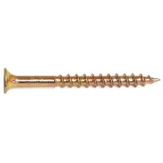 Reliable FKCYZ Series FKCYZ8112HP Screw, #8-10 Thread, 1-1/2 in L, Coarse, Partial Thread, Bugle, Flat Head, Steel, 2869/BX