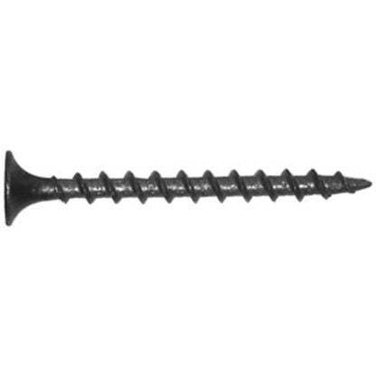 Reliable DSC6114HP Screw, #6-9 Thread, 1-1/4 in L, Coarse Thread, Bugle, Flat Head, Phillips Drive, Type W Point, Steel, 4359/BX