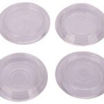 ProSource FE-50800-PS Furniture Glide, Plastic, Clear, Clear, 2-1/4 x 2-1/4 x 9/16 in Dimensions