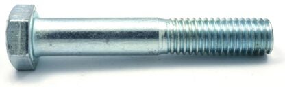 Reliable HC2Z14114L Hex Bolt, 1/4-20 Thread, 1-1/4 in OAL, 2 Grade, Steel, Zinc, Coarse, Partial Thread, 50/BX