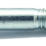 Reliable HC2Z1412L Hex Bolt, 1/4-20 Thread, 1/2 in OAL, 2 Grade, Steel, Zinc, Coarse Thread