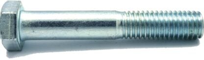 Reliable HC2Z1412L Hex Bolt, 1/4-20 Thread, 1/2 in OAL, 2 Grade, Steel, Zinc, Coarse Thread