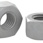 Reliable FHNCHDG14MR Hex Nut, 1/4-20 Thread, Steel, Galvanized