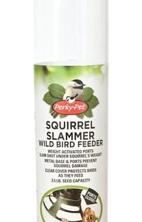 Perky-Pet 5141-2 Wild Bird Feeder, 18-7/64 in H, 3.5 lb, Metal, Clear, Hanging Mounting Sells in Quantity of 2