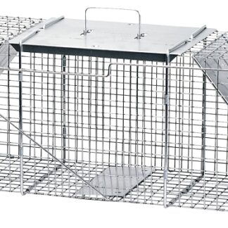 Havahart 1045 Large Animal Trap, 36 in L, 10 in W, 12 in H, Spring Loaded Door