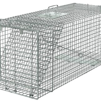 Victor 1081 Animal Trap, 15 in W, 15 in H, Spring-Loaded Door