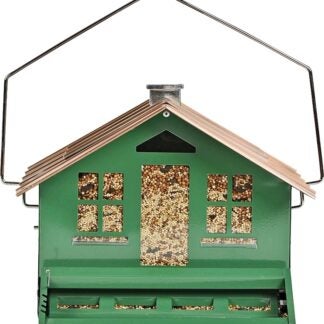 Perky-Pet 339 Squirrel-Proof Wild Bird Feeder, Home, 8 lb, Metal, Hanging/Pole Mounting