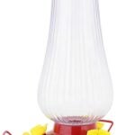 FEEDER HUMMINGBIRD FLUTED 20OZ