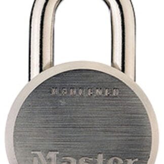 Master Lock 930DPF Padlock, Keyed Different Key, 7/16 in Dia Shackle, Hardened Boron Alloy Steel Shackle