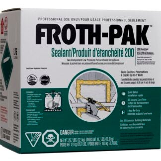 Froth-Pak 12031869 Foam Sealant Kit, 41.7 lb