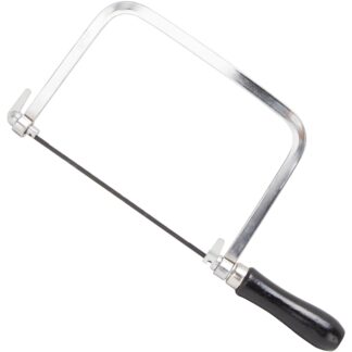 Vulcan JL52079 Coping Saw, 6 in L Blade, (3) 24 TPI, (1) 1 TPI and (1) 15 TPI TPI, Carbon Steel Blade, Ergonomic Handle