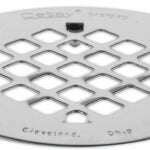 Oatey 42004 Drain Strainer, Stainless Steel, Polished Brass