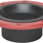 Oatey 43512 Closet Flange, 3, 4 in Connection, ABS, For: 3 in, 4 in Pipes