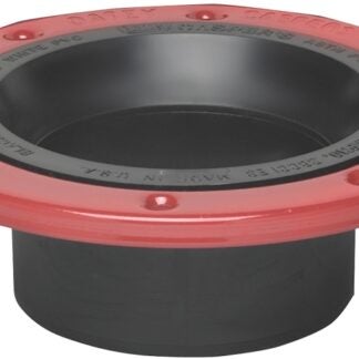 Oatey 43512 Closet Flange, 3, 4 in Connection, ABS, For: 3 in, 4 in Pipes