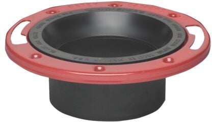 Oatey 43512 Closet Flange, 3, 4 in Connection, ABS, For: 3 in, 4 in Pipes