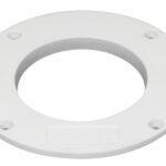 Oatey 43519 Closet Flange Spacer, PVC, White, For: Closet Flange, 1/4 in