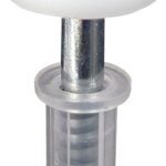 Prime-Line N 6703 Roller Guide, Nylon/Plastic, Top Mounting, 2/PK