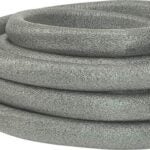 Climaloc CF12082 Foam Backer Rod, 1/2 in Dia, 25 ft L, Polyethylene, Gray