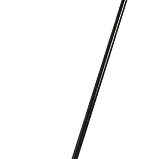 Quickie 2063081 Angle Broom, 15 in Sweep Face, Plastic Bristle, Blue/Gray Bristle, 54-1/2 in L, Steel