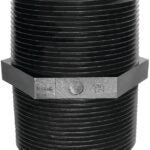 Green Leaf M 1000 P Pipe Nipple, 1 in, MNPT, Black Sells in Quantity of 5