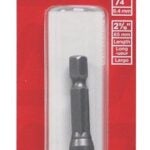 Task T67071 Magnetic Nutsetter, 1/4 in Drive, Hex Drive, 2-9/16 in L, 1/PK