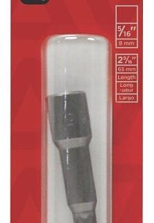 Task T67072 Magnetic Nutsetter, 5/16 in Drive, Hex Drive, 2-9/16 in L, 1/PK