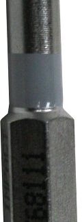 Task T68111 Impact Driver Bit, #1 Drive, Phillips Drive, 2 in L, Steel