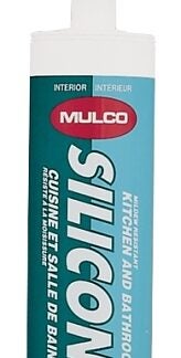 Mulco 113000 Kitchen and Bath Sealant, Clear, 40 to 86 deg F, 300 mL