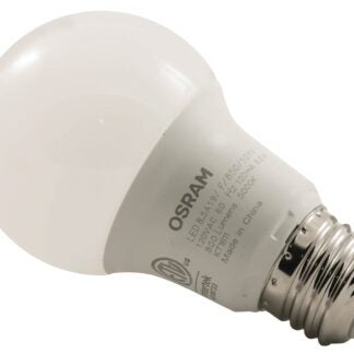 Sylvania 79284 LED Bulb, General Purpose, A19 Lamp, 60 W Equivalent, E26 Lamp Base, Frosted, Bright White Light