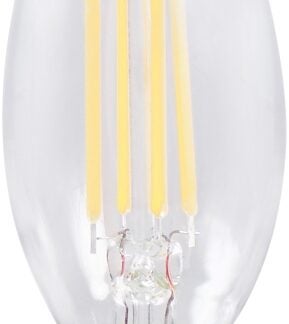 BULB LED B10/C CLEAR SFTWHT 4W