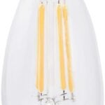 BULB LED B10 CLR SOFT WHITE 4W