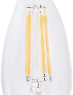 BULB LED B10 CLR SOFT WHITE 4W