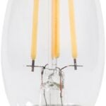 BULB LED B10 CLR SOFT WHITE 5W