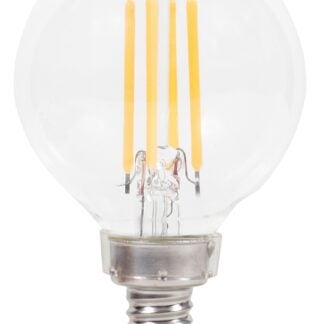 BULB LED G16.5/C CLR DAYLT 4W