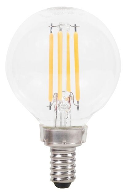 BULB LED G16.5/C CLR DAYLT 4W