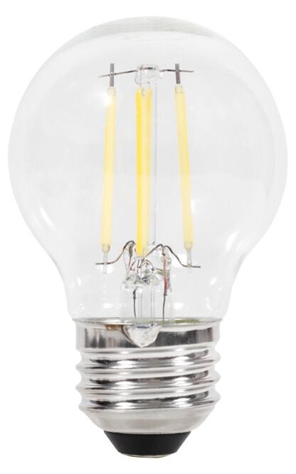 BULB LED G16.5 CLEAR SFTWHT 4W