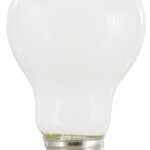 BULB LED A19 FROST SFTWHT 8W