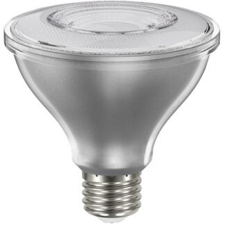 Sylvania 40914 Natural LED Bulb, Flood/Spotlight, PAR30 Lamp, E26 Lamp Base, Dimmable, Clear, Cool White Light