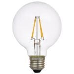 BULB LED G25 SFT WHITE CLR 60W