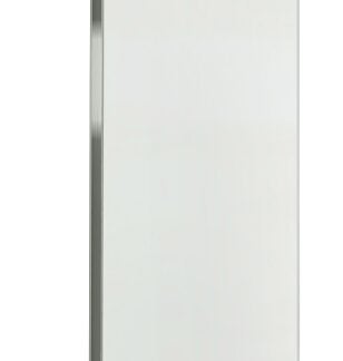 Maax 136673-900-084-000 Return Panel, 28-3/4 to 29-7/8 in W, 71-1/2 in H, Glass, Chrome, Return Panel Installation