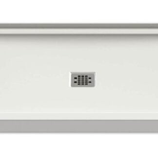 Maax 106011-000-001-00 Shower Base, 48 in W, 32 in H, Acrylic, White