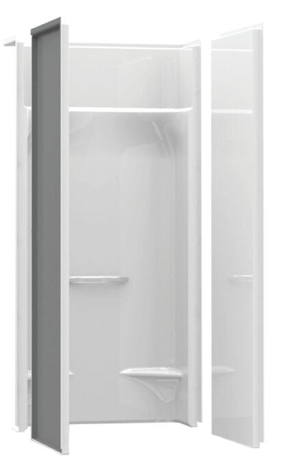 Maax 1480680000002290 Shower Wall Kit, 36 in H, White