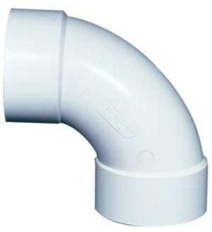 IPEX 40256 Pipe Elbow, 4 in, Hub, 90 deg Angle, PVC